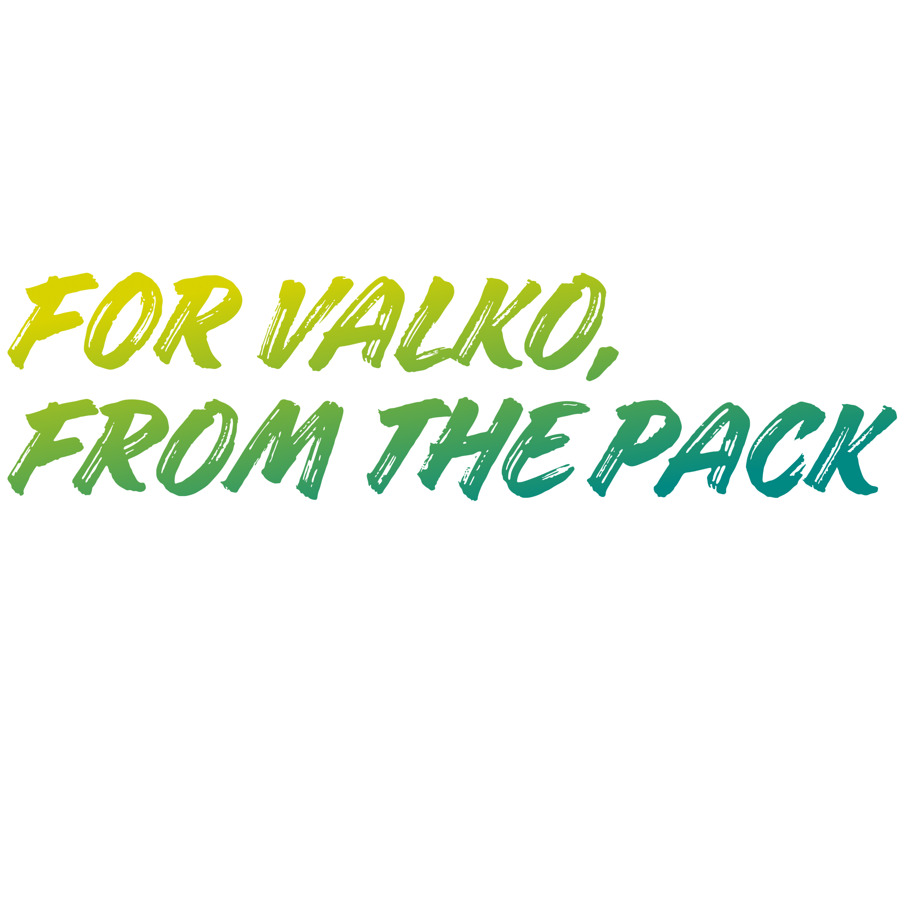 For Valko, From The Pack