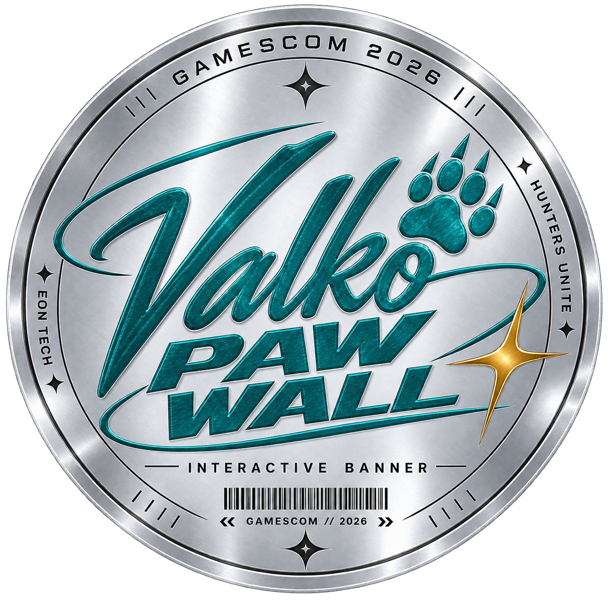 Valko Paw Wall · Gamescom 2026